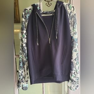Susan Graver Hoodie, Size M, never worn